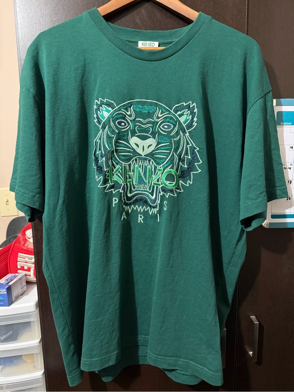 Kenzo Embroidered Tiger Shirt